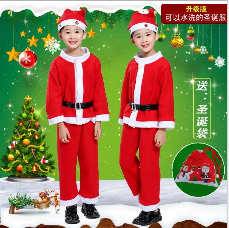 christmas baby clothes kids santa claus-limlight decor 