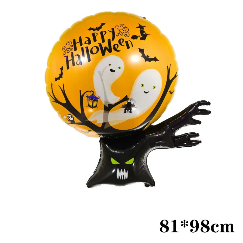 hallween Gost Pumpkin Foil 
Balloon-Limlightdecor