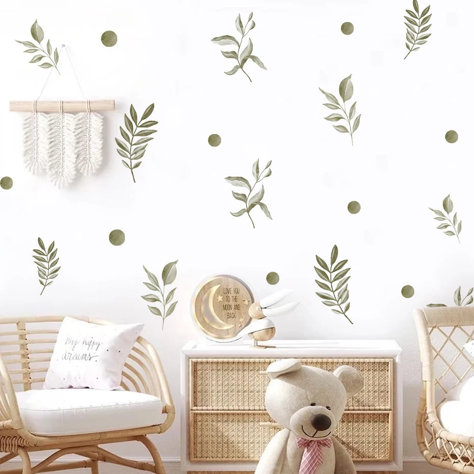 watercolor wall sticker nursery wall home decor-limlightdecor 