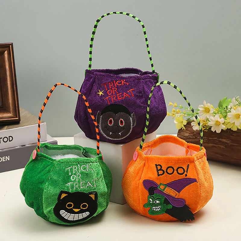 halloween candy bag bucket-limlightdecor 