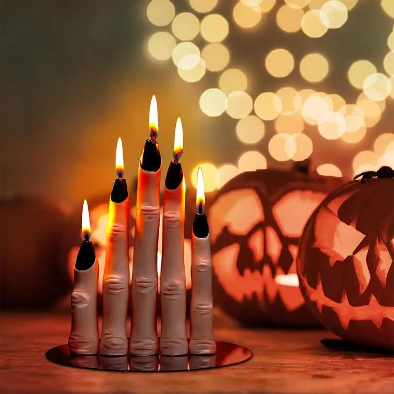 halloween witch finger candles horror decoration-limlightdecor  